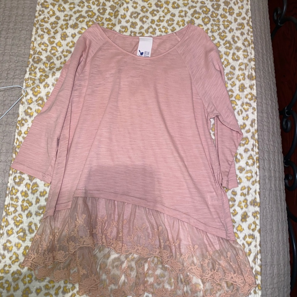 Pink Cotton Blouse